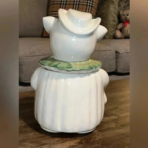 VTG Shawnee Pottery Winnie Clover Cookie Jar, Collectible, Rare, Ceramic Pig,HTF - Picture 6 of 16